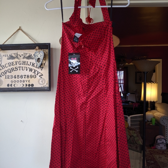 Beauty Fiend polka dot sundress - Picture 2 of 4